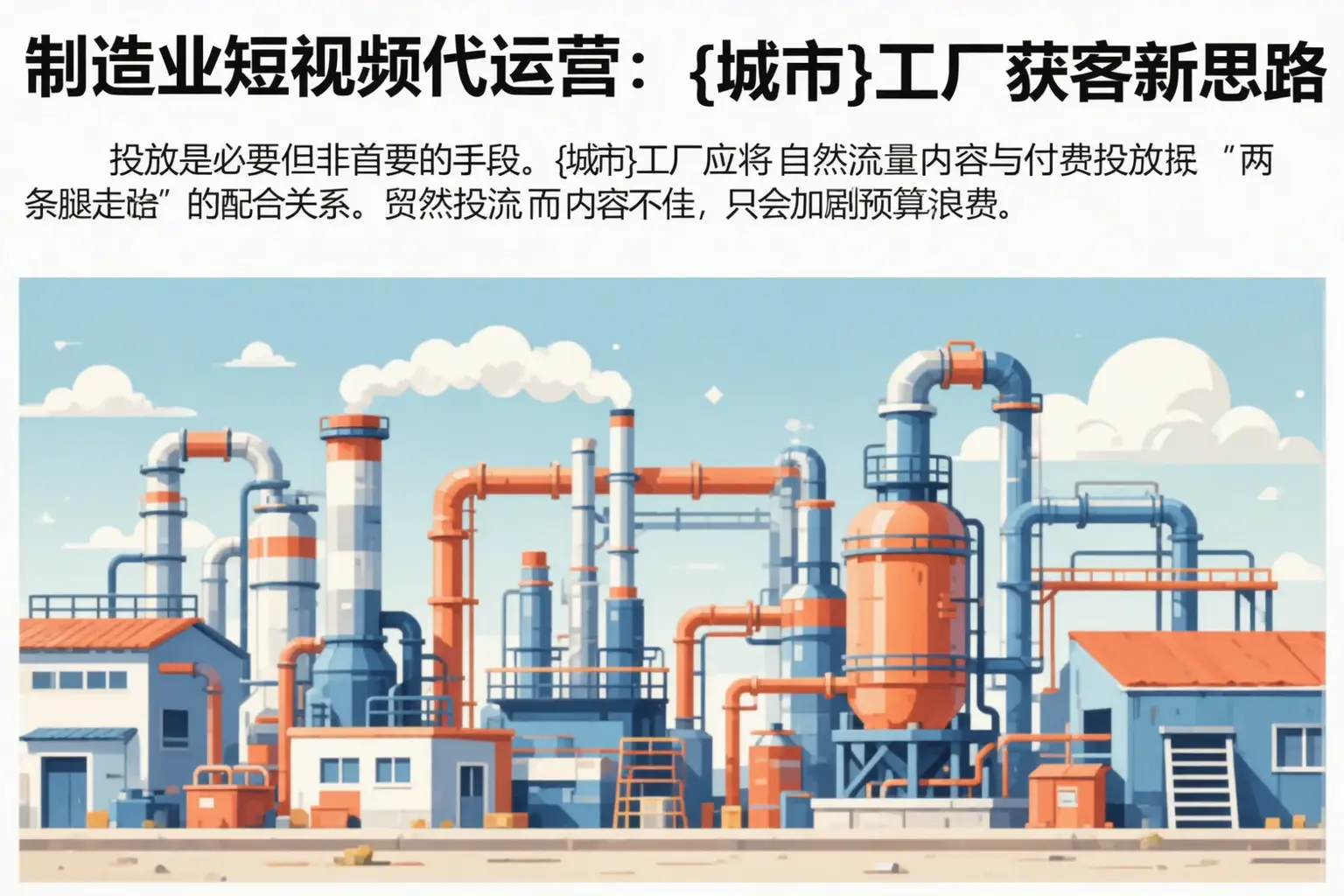 制造业短视频代运营:洛南工厂获客新思路